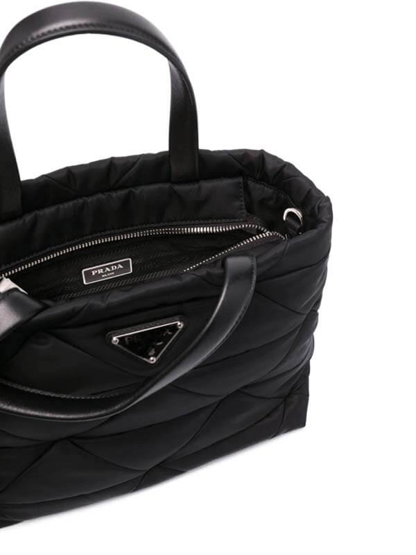 ★プラダ★パデッドナイロン トートバッグ偽物 1BG373_2DJN_F0002_V_O1O